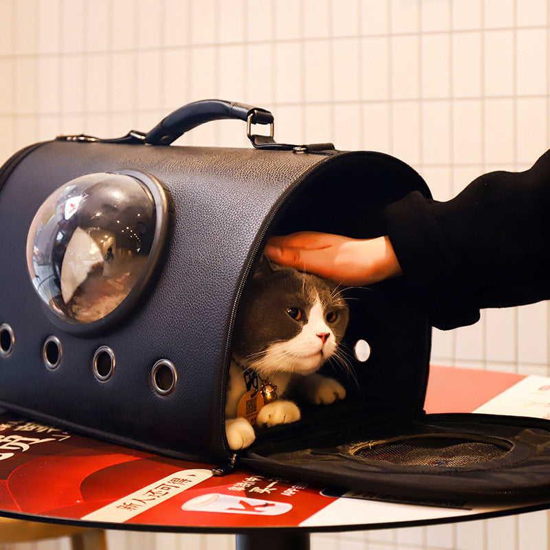 Portable Space Capsule Cat Bag