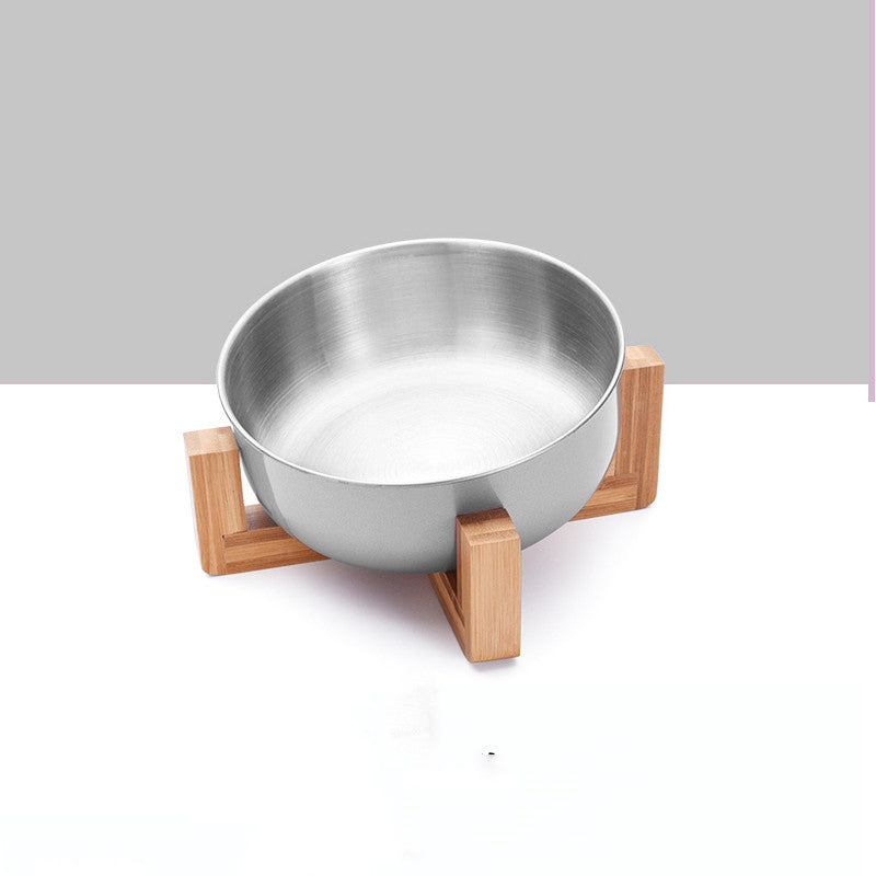 Neck Guard Stainless Steel Pet Bowl