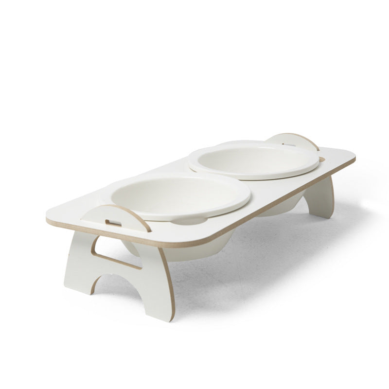 Pet table & food bowl