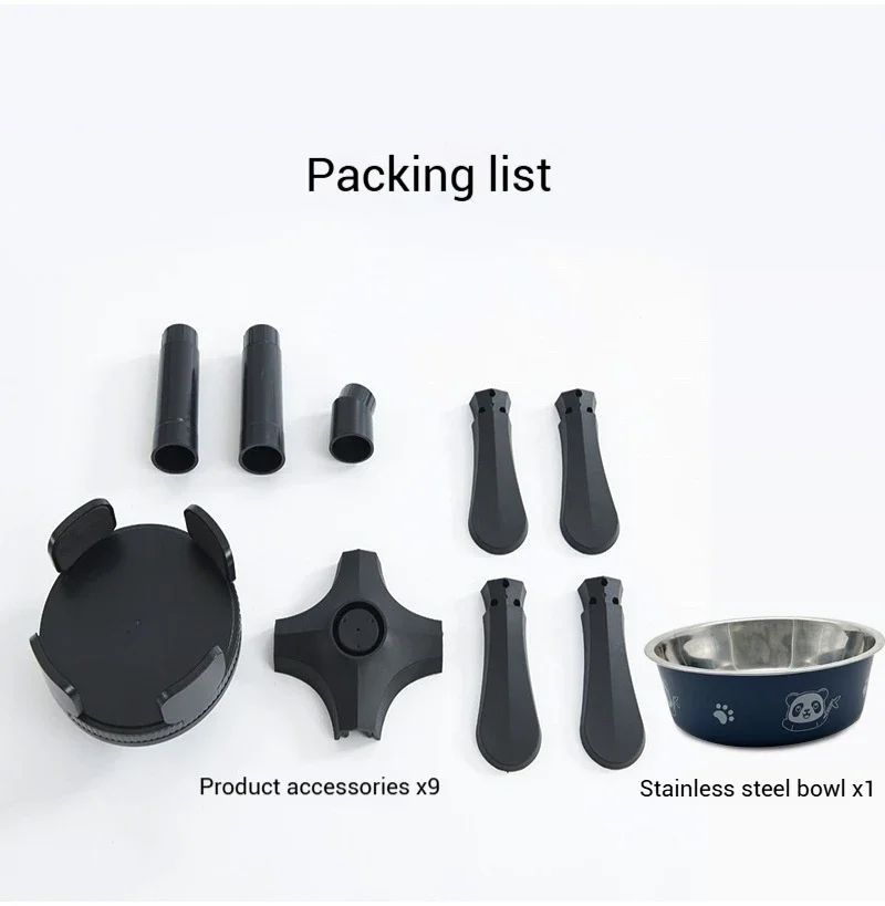 Adjustable Elevated Pet Bowl Stand