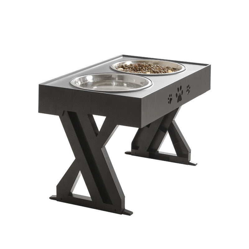 Adjustable Stainless Steel Pet Bowl