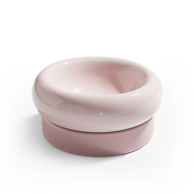 Mochi Ceramic Short-leg Cat Bowl