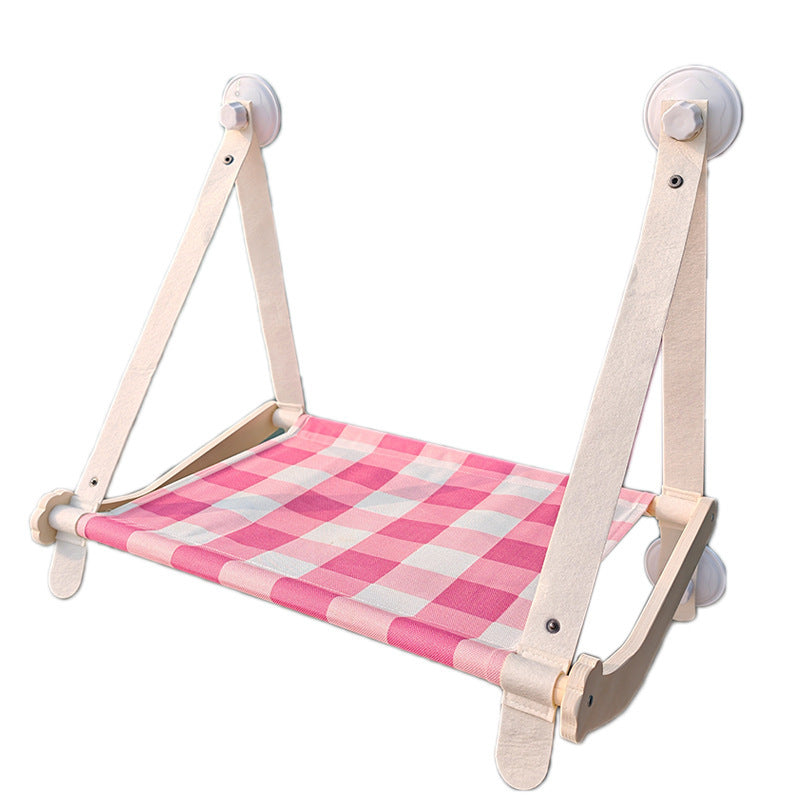 Wooden Cat Hammock Bed