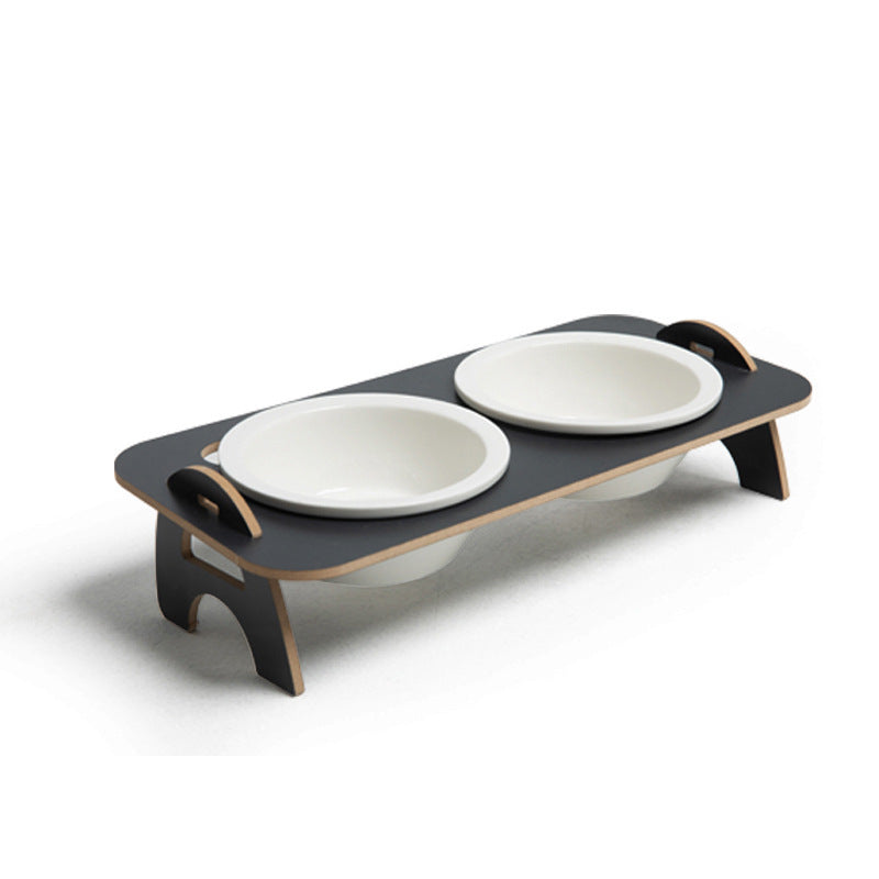 Pet table & food bowl