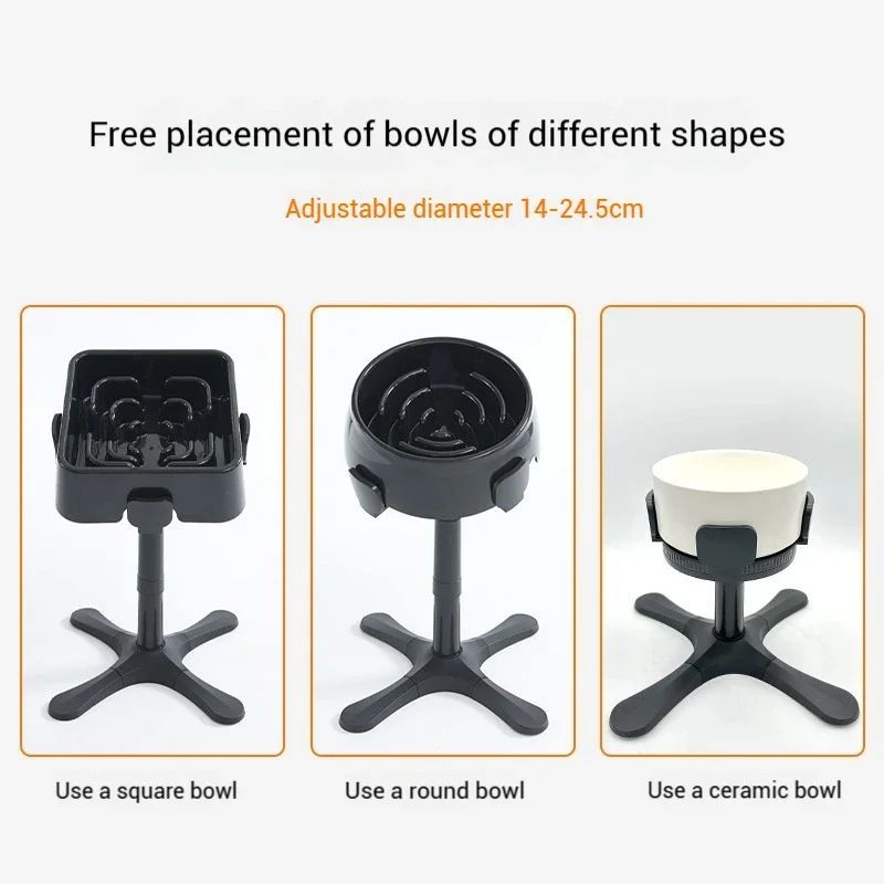 Adjustable Elevated Pet Bowl Stand