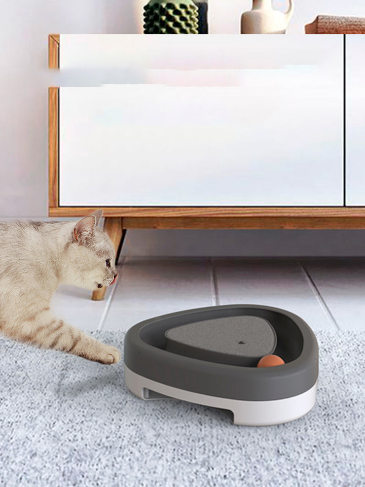 Triangle turntable electric toy