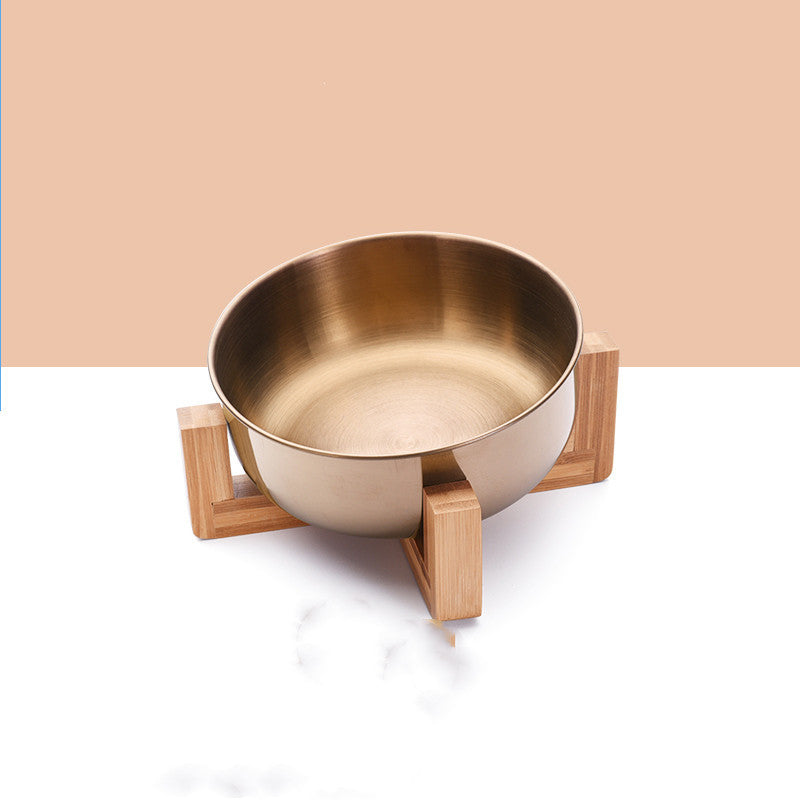 Neck Guard Stainless Steel Pet Bowl