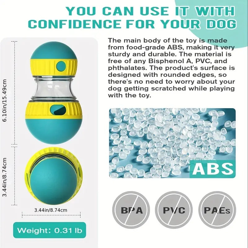 Adjustable Treat Dispenser Toy for Dogs