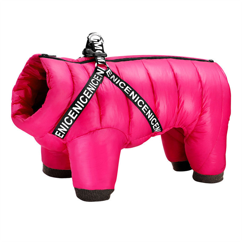 Four-Legged Winter Puppy Clothes
