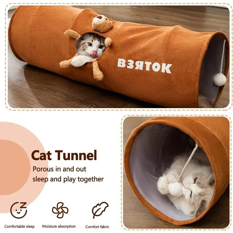 Collapsible Cat Tunnel