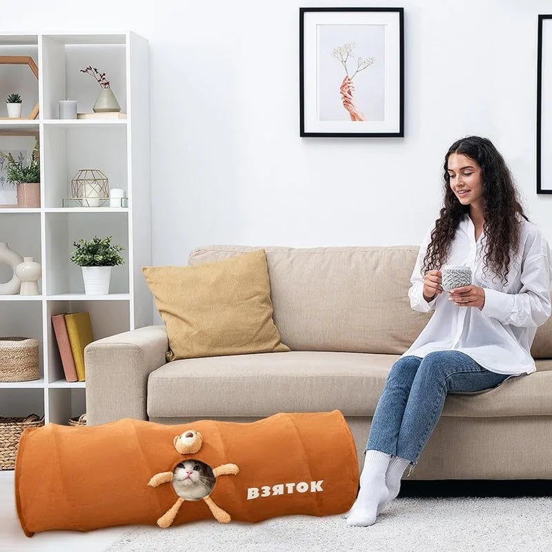 Collapsible Cat Tunnel