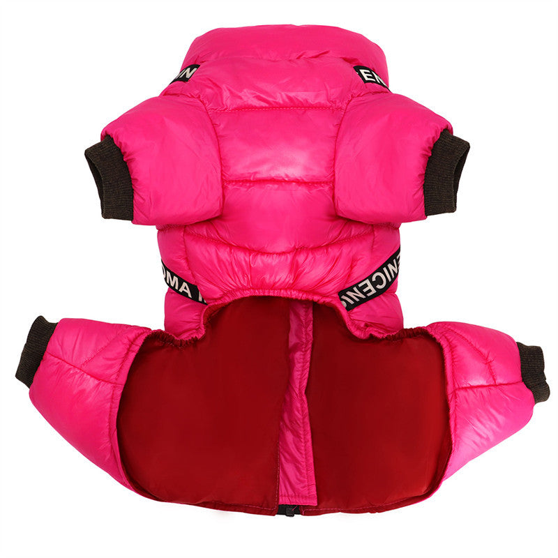 Four-Legged Winter Puppy Clothes