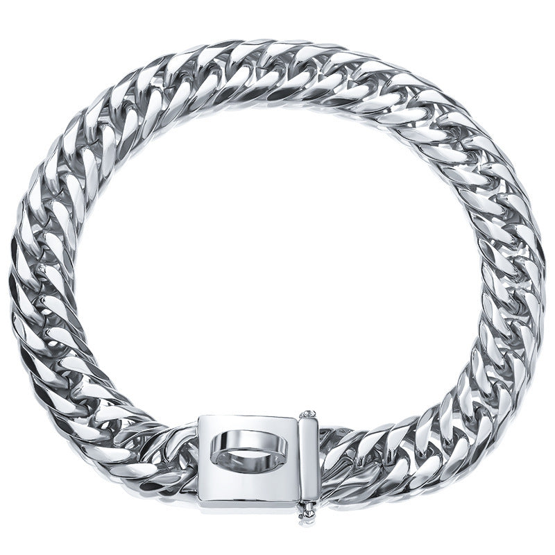 Titanium steel dog leash