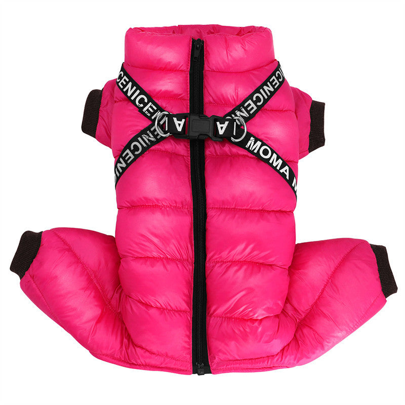 Four-Legged Winter Puppy Clothes