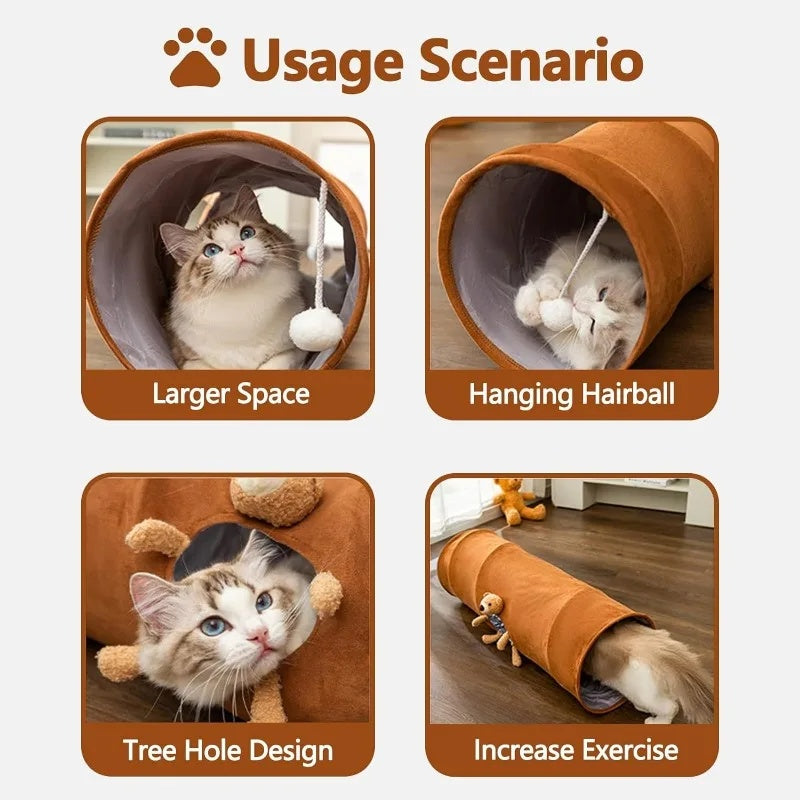 Collapsible Cat Tunnel