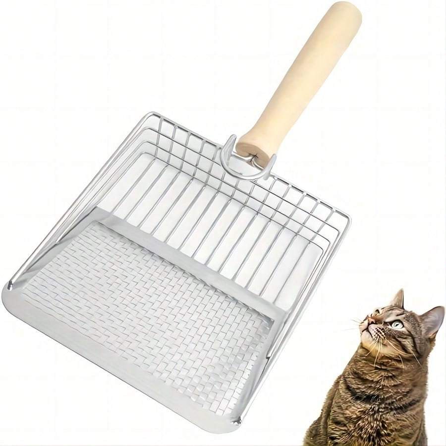 Durable Metal Cat Litter Scoop