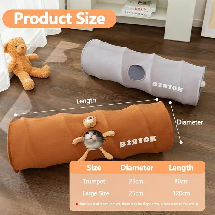 Collapsible Cat Tunnel
