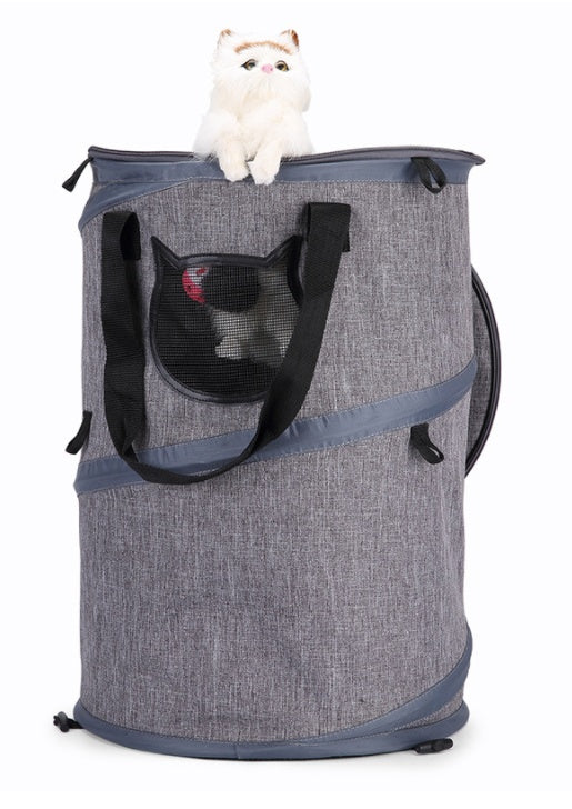 Foldable Pet Carrier & Travel Bed