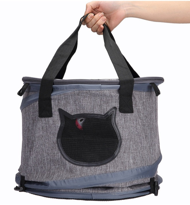 Foldable Pet Carrier & Travel Bed