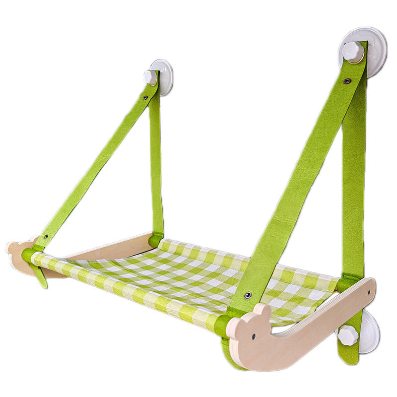 Wooden Cat Hammock Bed