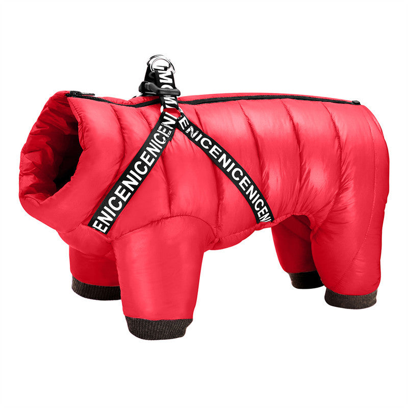 Four-Legged Winter Puppy Clothes