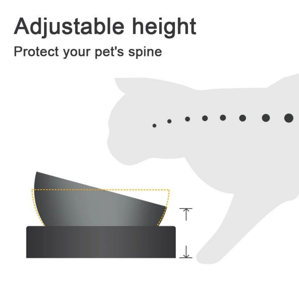 Stainless Steel Pet Bowl with Stand