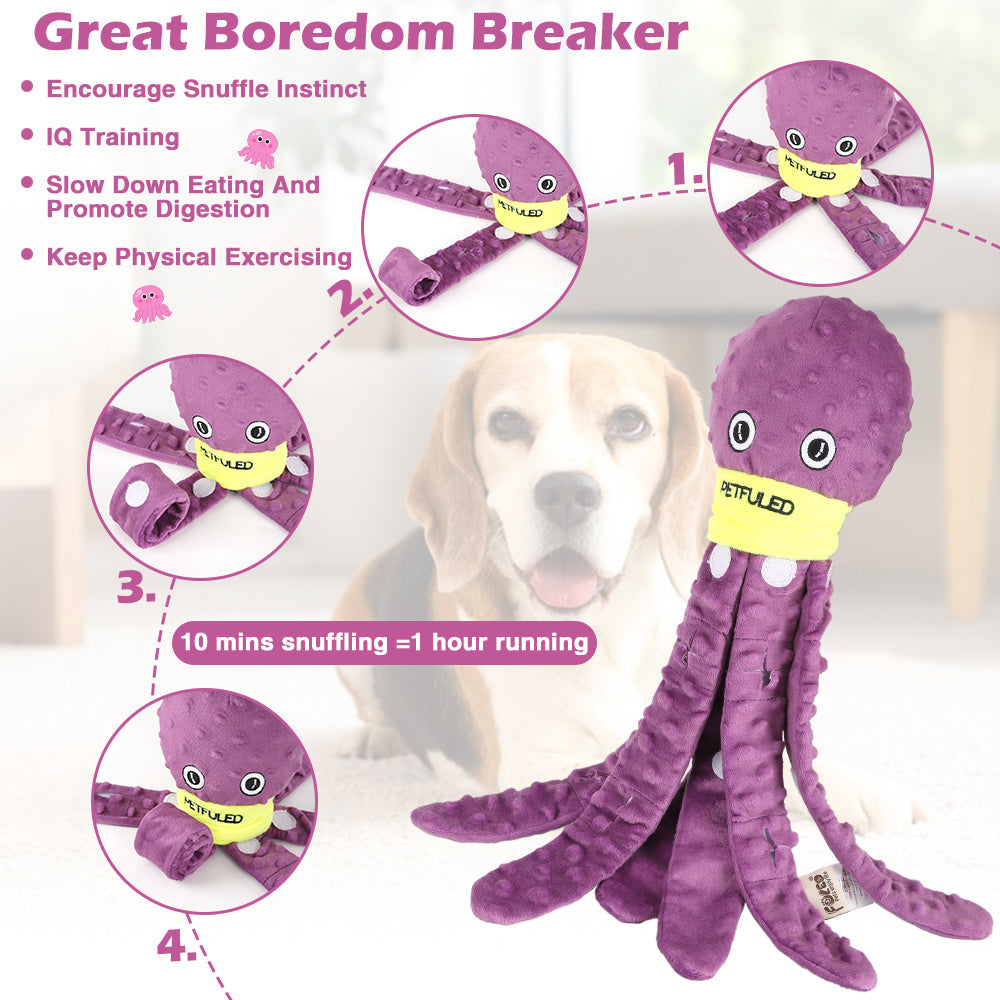 Dog Snuffle Octopus Puzzle Toy