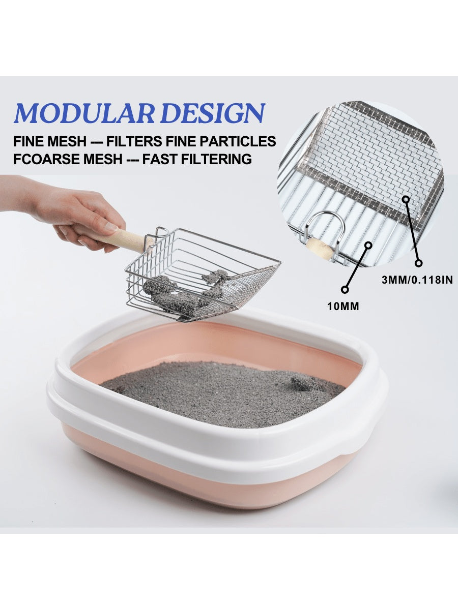 Durable Metal Cat Litter Scoop