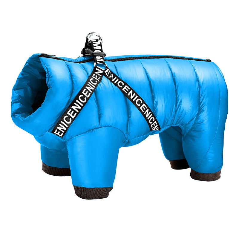 Four-Legged Winter Puppy Clothes