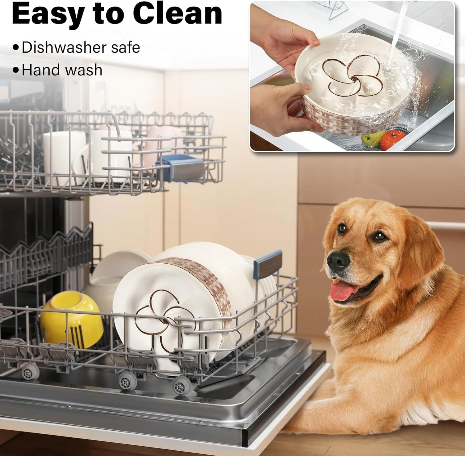 Ceramic Slow Feeder Bowl