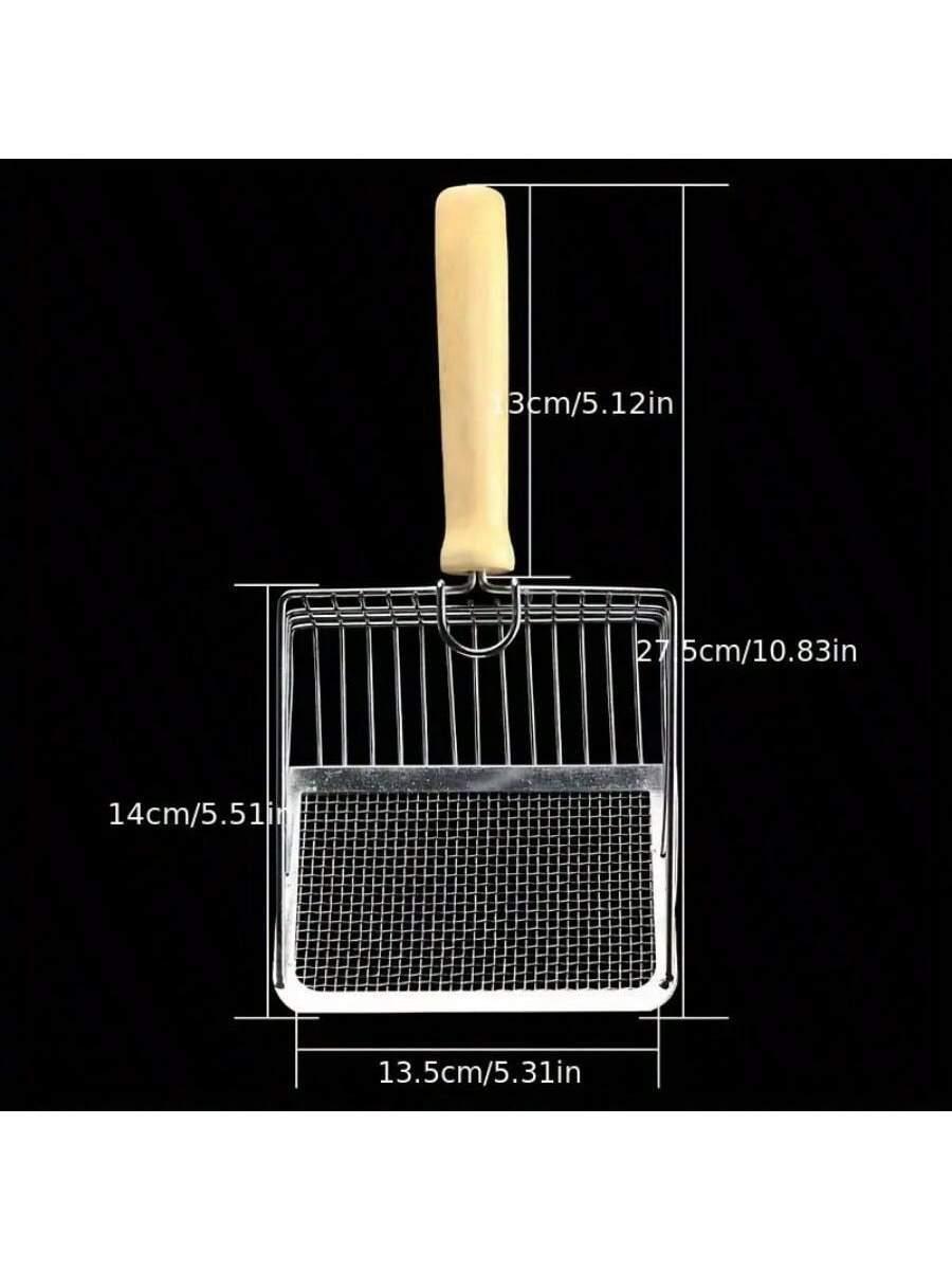 Durable Metal Cat Litter Scoop