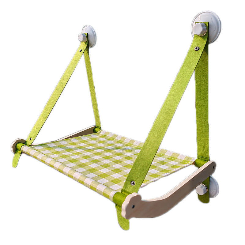 Wooden Cat Hammock Bed